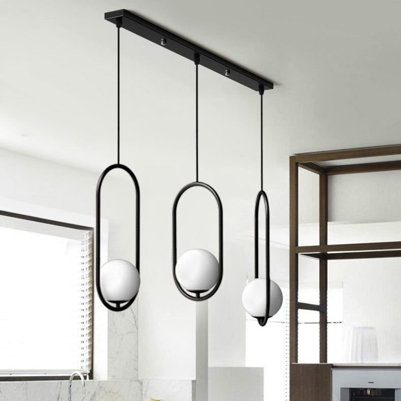 HOOP TRIO Cascade Light by Lampadom - close-up