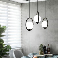 HOOP TRIO Cascade Light by Lampadom - side view