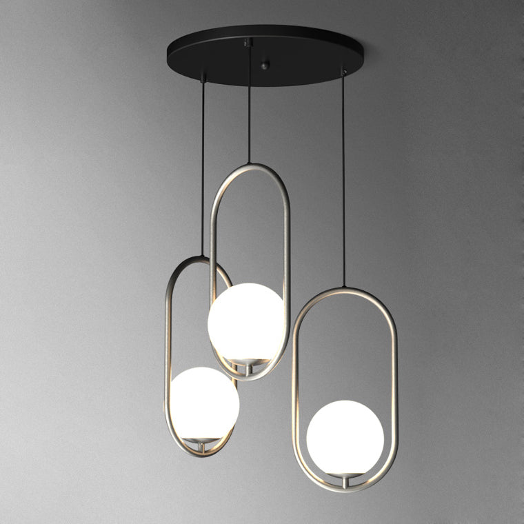 HOOP TRIO Cascade Light by Lampadom - detail view