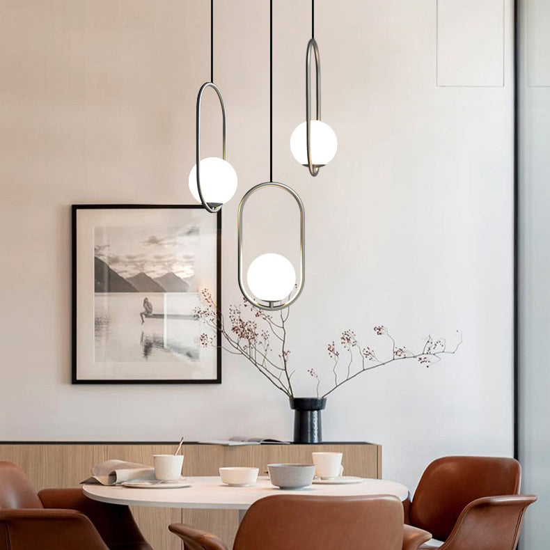 HOOP TRIO Cascade Light by Lampadom - top view