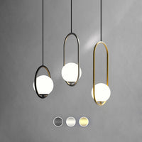 HOOP TRIO Cascade Light by Lampadom - top view