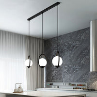 HOOP TRIO Cascade Light by Lampadom - angle view