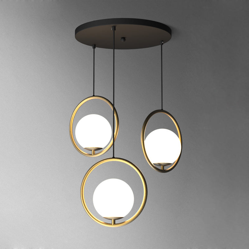 HOOP TRIO Cascade Light by Lampadom - ambient shot