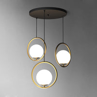 HOOP TRIO Cascade Light by Lampadom - ambient shot