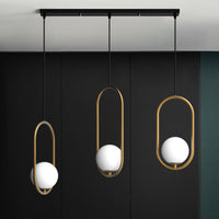 HOOP TRIO Cascade Light by Lampadom - scale reference