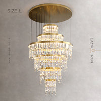 INGELINN Ring Chandelier by Lampadom - angle view