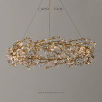 JASMIN Ring Chandelier by Lampadom - scale reference