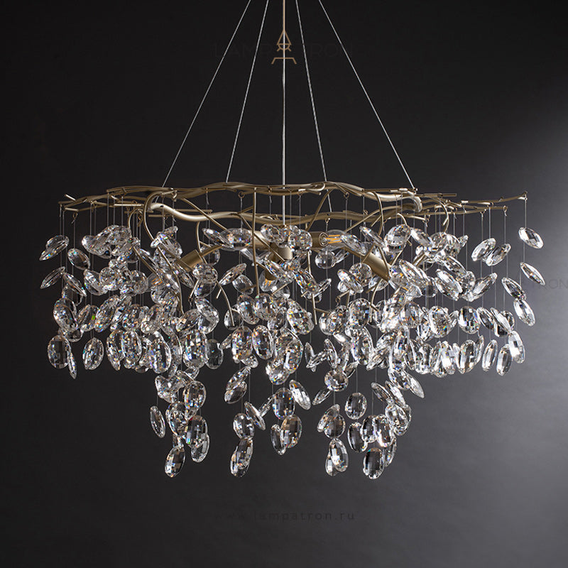 JASNA Chandelier by Lampadom - close-up