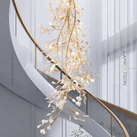 JULIETTA C LUX Chandelier by Lampadom - side view