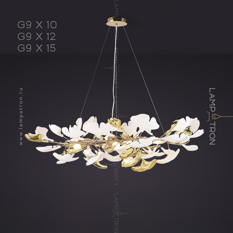 JULIETTA Ring Chandelier by Lampadom - scale reference