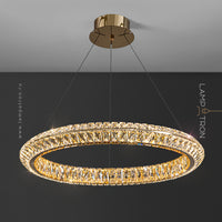 KAISER ONE Ring Chandelier by Lampadom - ambient shot