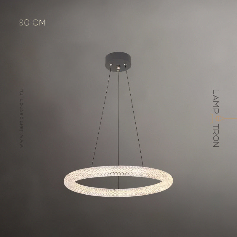 LASSE Ring Chandelier by Lampadom - detail view