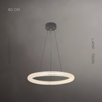 LASSE Ring Chandelier by Lampadom - detail view