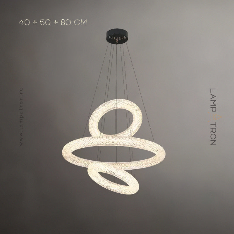 LASSE Ring Chandelier by Lampadom - ambient shot
