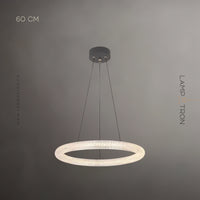 LASSE Ring Chandelier by Lampadom - close-up