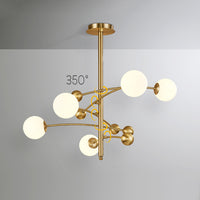 LIAN Chandelier by Lampadom - top view