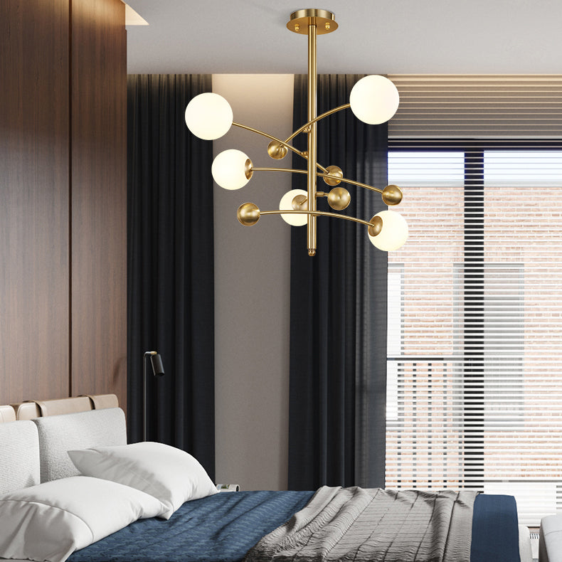 LIAN Chandelier by Lampadom - angle view