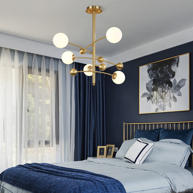 LIAN Chandelier by Lampadom - side view