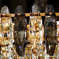 LIONEL B Linear Chandelier by Lampadom - close-up