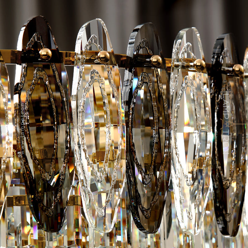 LIONEL B Linear Chandelier by Lampadom - scale reference