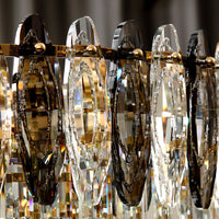 LIONEL B Linear Chandelier by Lampadom - scale reference