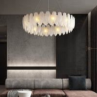 LORELEY Ring Chandelier by Lampadom - angle view