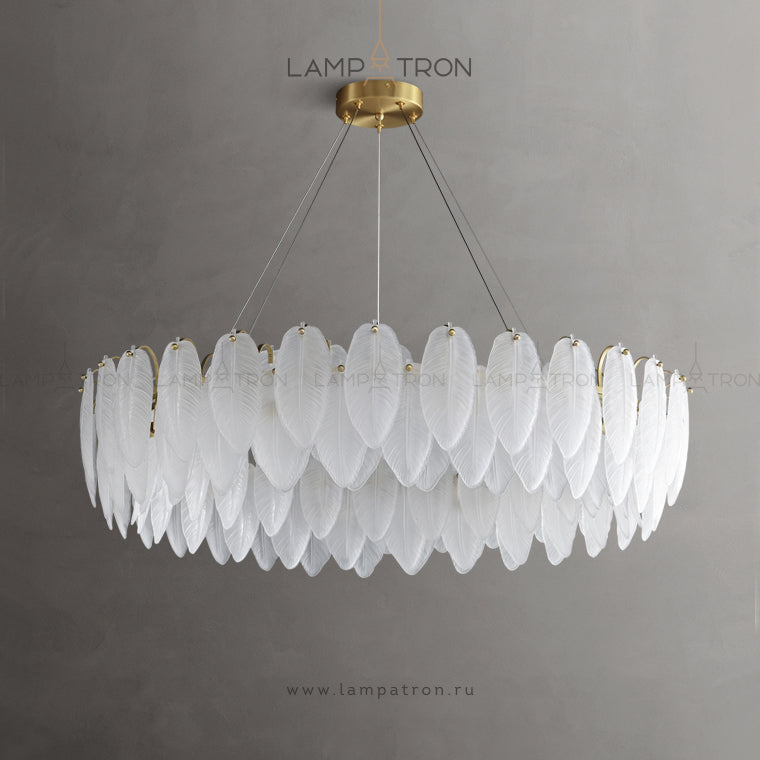 LORELEY Ring Chandelier by Lampadom - close-up