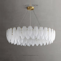LORELEY Ring Chandelier by Lampadom - close-up