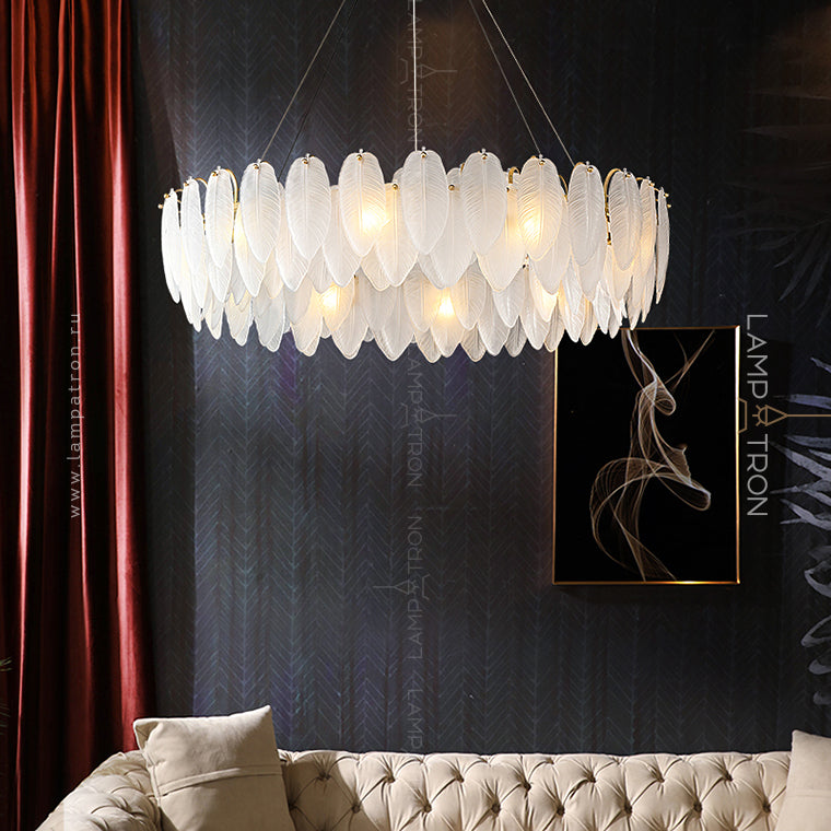 LORELEY Ring Chandelier by Lampadom - detail view