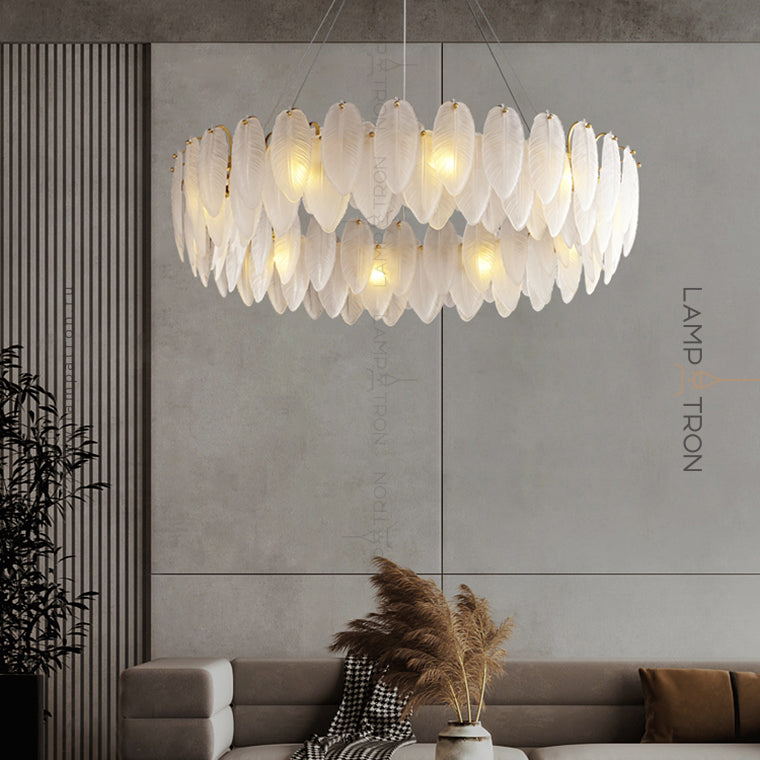 LORELEY Ring Chandelier by Lampadom - close-up