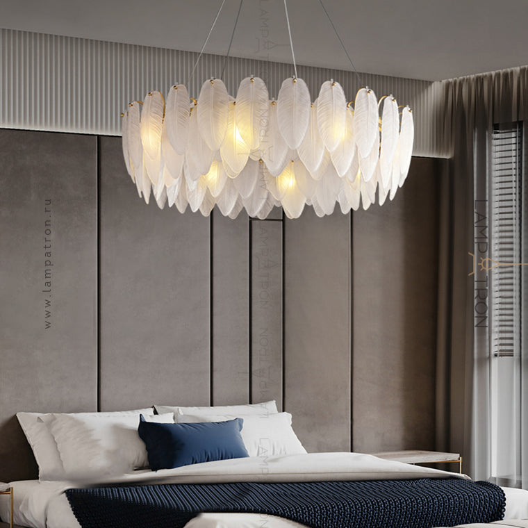 LORELEY Ring Chandelier by Lampadom - detail view
