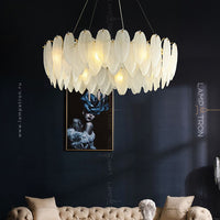LORELEY Ring Chandelier by Lampadom - top view