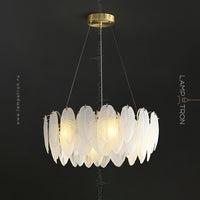 LORELEY Ring Chandelier by Lampadom - close-up