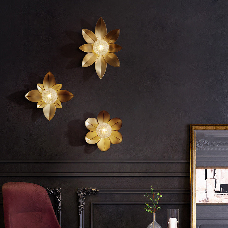LOTUS Wall Light by Lampadom - side view