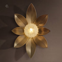 LOTUS Wall Light by Lampadom - top view