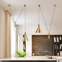 BLOCK Pendant by Lampadom - side view
