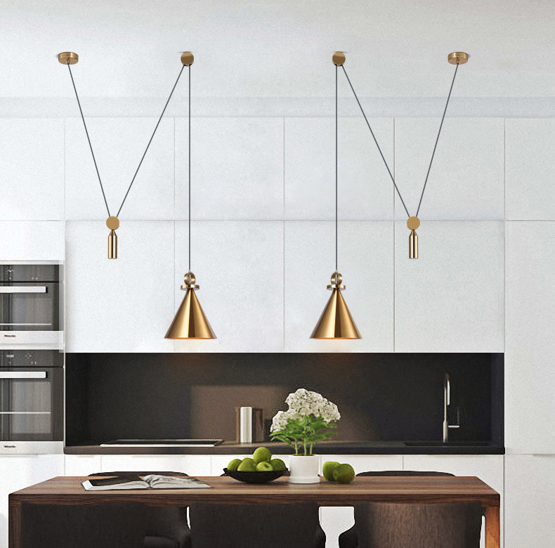BLOCK Pendant by Lampadom - scale reference
