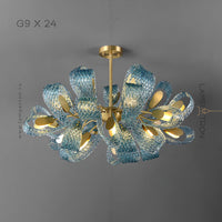 LUCIA Chandelier by Lampadom - side view