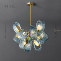 LUCIA Chandelier by Lampadom - top view