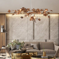 MAPLE B Chandelier by Lampadom - side view
