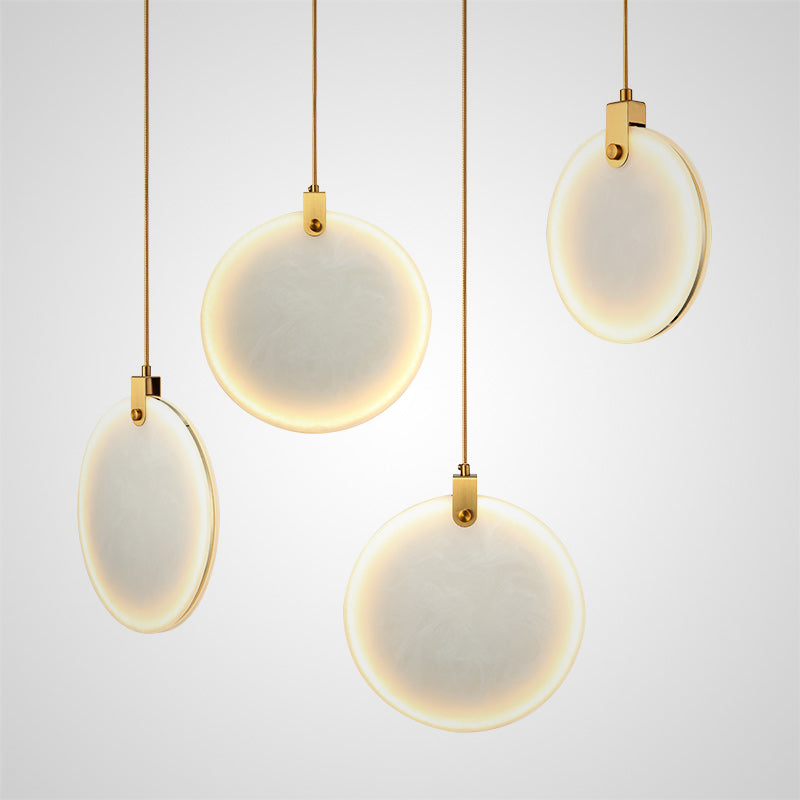MARBLE 3 Pendant by Lampadom - top view