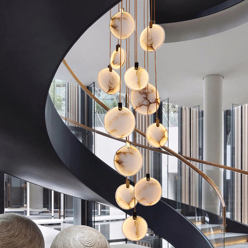MARBLE 3 Pendant by Lampadom - close-up