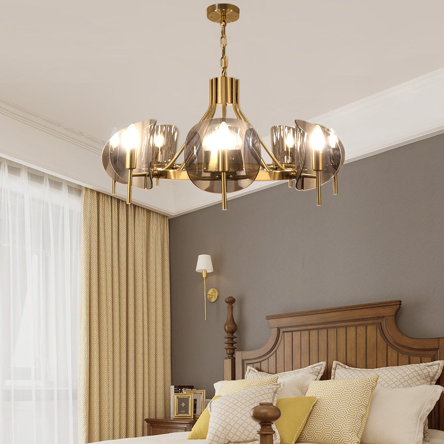 MARION Chandelier by Lampadom - side view