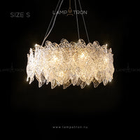 MARISA Ring Chandelier by Lampadom - close-up