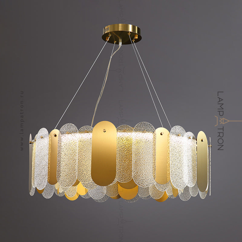 MARLINA Ring Chandelier by Lampadom - detail view