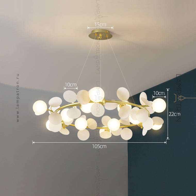 MATISSE R SELF Ring Chandelier