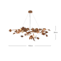 MAPLE B Chandelier by Lampadom - scale reference
