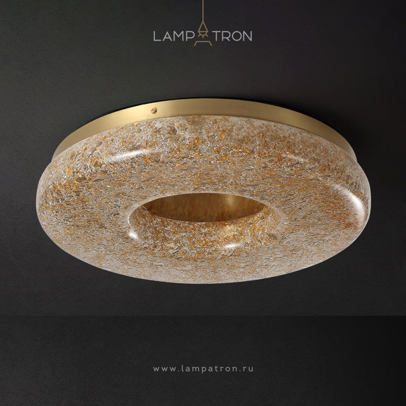 NELIUS Ceiling Chandelier by Lampadom - side view