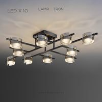 NICOLETTA Ceiling Chandelier by Lampadom - ambient shot
