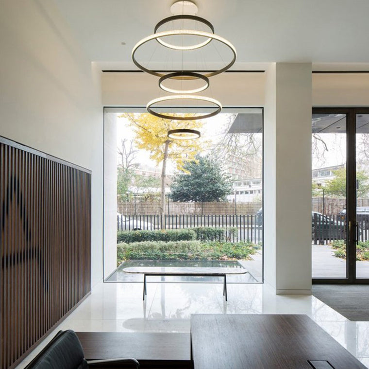 NIMBUS Ring Chandelier by Lampadom - top view